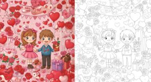 Valentine-day-coloring-pages