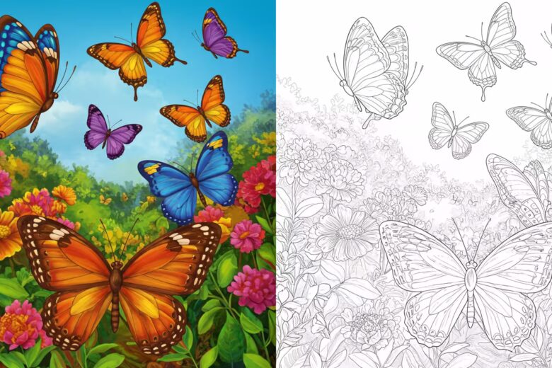 butterfly Coloring Pages